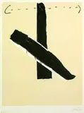Ohne Titel by Antoni Tàpies, 1967, Lithograph printed in colours, sold Oct 2003