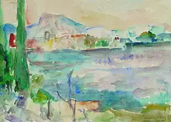 Manfred Henninger, Riva, 1964, Watercolour