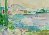 Manfred Henninger, Riva, 1964, Watercolour