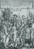Hans Sebald Beham, Trajans Gerechtigkeit, 1537, Copper engraving
