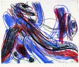 Walter Stöhrer, 2 Bll. Kompositionen, 1990, Colour etching