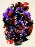 Alfred Manessier, Rot und Violett