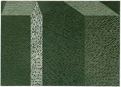 Zwei Häuser by Horst Antes, Aquatint, sold Oct 2003