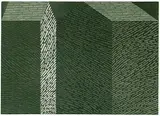 Horst Antes, Zwei Häuser, Aquatint