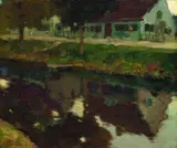 Leo Putz, Haus am Wasser