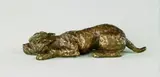 Liegender Hund by Renée Sintenis, 1927, Bronze, sold Jun 2003