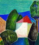 Arnold Topp, Südliche Landschaft
