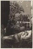 Max Klinger, Glück, 1887, Etching