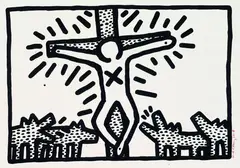 Untitled by Keith Haring, 1982, Lithograph, sold Jun 2003