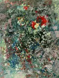 7 S.B. 59 by Fred Thieler, 1959, Oil on cardboard, sold Jun 2003