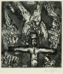 Vision d'Apocalypse by Marc Chagall, 1967, Aquatint, sold Jun 2003