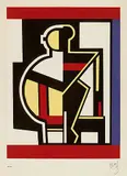 Fernand Léger, Composition mécanique, 1953, Silkscreen printed in colours