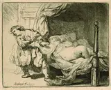 Harmensz. van Rijn Rembrandt, Joseph und Potiphars Weib