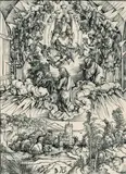 Albrecht Durer, Johannes vor Gottvater und den Ältesten