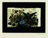 Georges Braque, Le nid vert, 1958, Colour etching