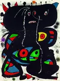 Hommage aux Prix Nobel by Joan Miró, 1976, Lithograph printed in colours, sold Jun 2003