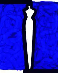 Aki Kuroda, Ohne Titel, 1995, Acrylic on canvas