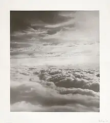 Wolken by Gerhard Richter, 1969, Offset lithograph, sold Jun 2003