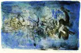 Sans Titre (Ohne Titel) by Zao Wou-ki, 1958, Lithograph printed in colours, sold Jun 2003