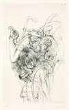 Hans Bellmer, Unterweisungen der Sexualität, 1974, Etching