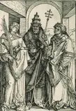Albrecht Durer, Die Heiligen Stephan, Sixtus und Lorenz