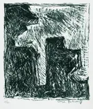Composition noire et blanche by Serge Poliakoff, 1962, Lithograph, sold Jun 2003