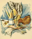 Max Oppenheimer, Malerei und Musik