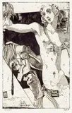 Horst Janssen, Judith, 1976, Etching
