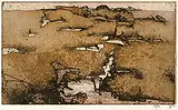Horst Janssen, Moorabend, 1992, Colour etching