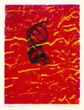 Max Ernst, 2 Bll. aus: Aux petits agneaux, 1971, Lithograph printed in colours