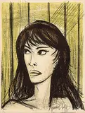 Bernard Buffet, Rita, 1960, Lithograph printed in colours