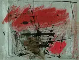 Arnold Fiedler, Soir d'été, 1962, Tempera