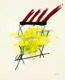 La main jaune by Antoni Tàpies, 1973, Lithograph printed in colours, sold Jun 2003