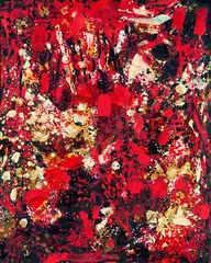Rudi Baerwind, Grien, 1958, Oil on cardboard