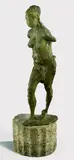Karl Bobek, Gehendes Mädchen, 1961, Bronze