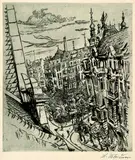 Ludwig Meidner, Victoria-Louise-Platz (I)