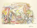Comenius - Figuren und Szenen des Dramas (Ausgabe A) by Oskar Kokoschka, 1976, Lithograph, sold Jun 2003