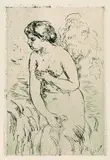 Pierre-Auguste Renoir, Baigneuse debout, à mi-jambes