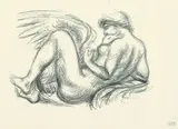 Aristide Maillol, Léda, Lithograph