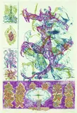Bernard Schultze, 2 Bll.: Zungen-Migof