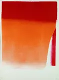 Rupprecht Geiger, 2 Bll.: Rot-orange. Moduliertes Gelb über Gelb, 1959, Lithograph