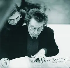 Jean-Noël Schramm, Antoni Tàpies, 1997, Gelatin silver print