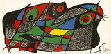 Joan Miró. Fotoscop by Joan Miró, 1974, Lithograph printed in colours, sold Jun 2003