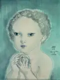 Léonard-Tsuguharu Foujita, Knabe mit Granatapfel