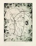 Poesie in Schwarz-Weiß by Emil Schumacher, 1959, Portfolio, sold Mar 2003