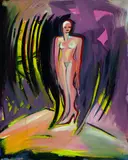 Elvira Bach, Ohne Titel, 1986, Acrylic on canvas