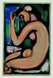 Georges Rouault, Nu de Profil, 1936, Aquatint