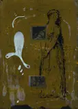 Julião Sarmento, Ohne Titel, 1988, Mixed media