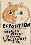 Pablo Picasso, Troisième Affiche Vallauris (Exposition du 24.7.-29.8. 1948 - Poteries Fleurs Parfums), 1948, Lithograph printed in colours