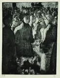 Camille Pissarro, Marché à la volaille, à Gisors